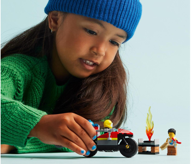LEGO City 60410 Strażacki motocykl ratunkowy - 1202611 - zdjęcie 6